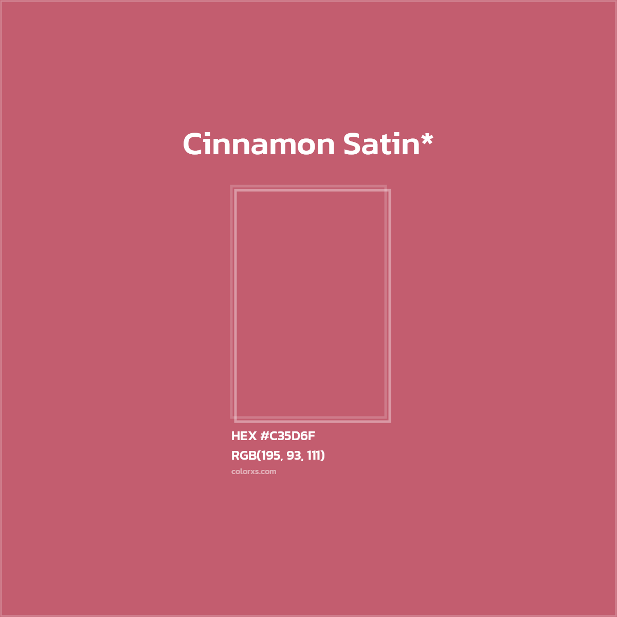 HEX #C35D6F Color Name, Color Code, Palettes, Similar Paints, Images