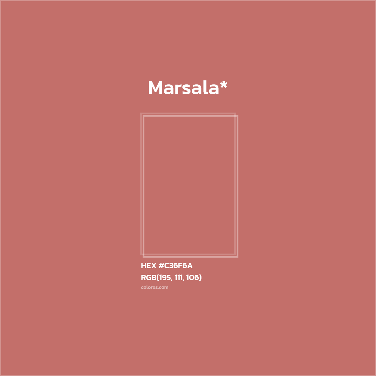 HEX #C36F6A Color Name, Color Code, Palettes, Similar Paints, Images