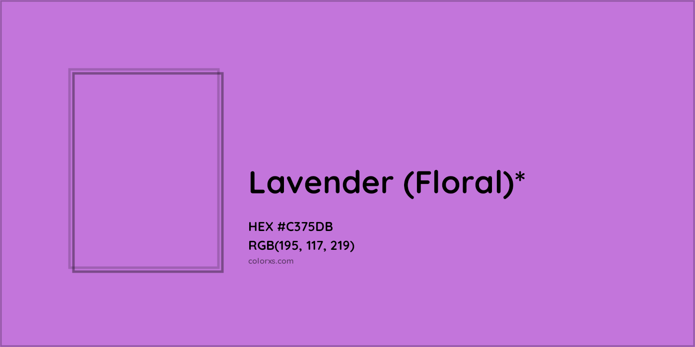 HEX #C375DB Color Name, Color Code, Palettes, Similar Paints, Images