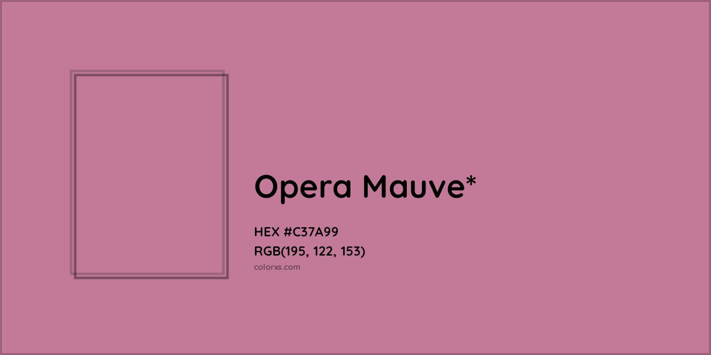 HEX #C37A99 Color Name, Color Code, Palettes, Similar Paints, Images