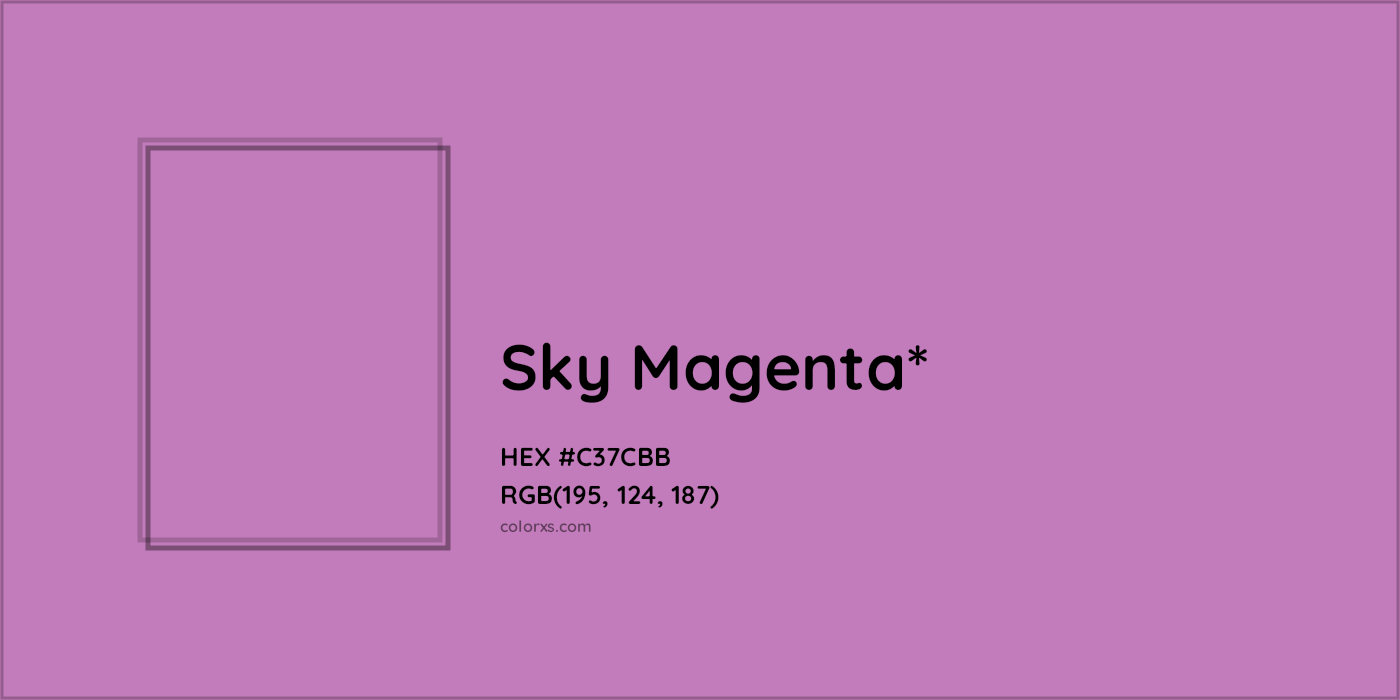 HEX #C37CBB Color Name, Color Code, Palettes, Similar Paints, Images