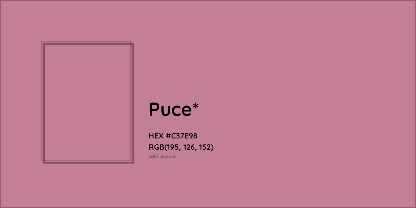 HEX #C37E98 Color Name, Color Code, Palettes, Similar Paints, Images
