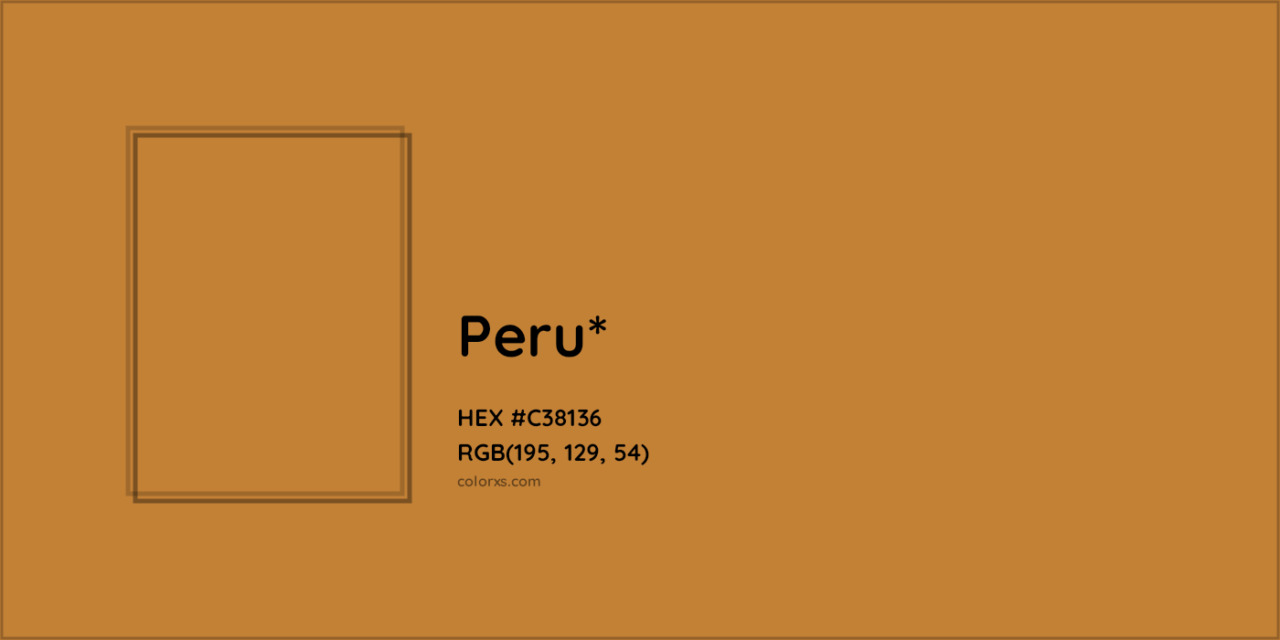 HEX #C38136 Color Name, Color Code, Palettes, Similar Paints, Images