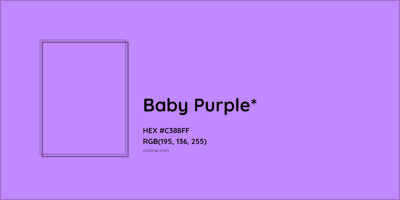 HEX #C388FF Color Name, Color Code, Palettes, Similar Paints, Images