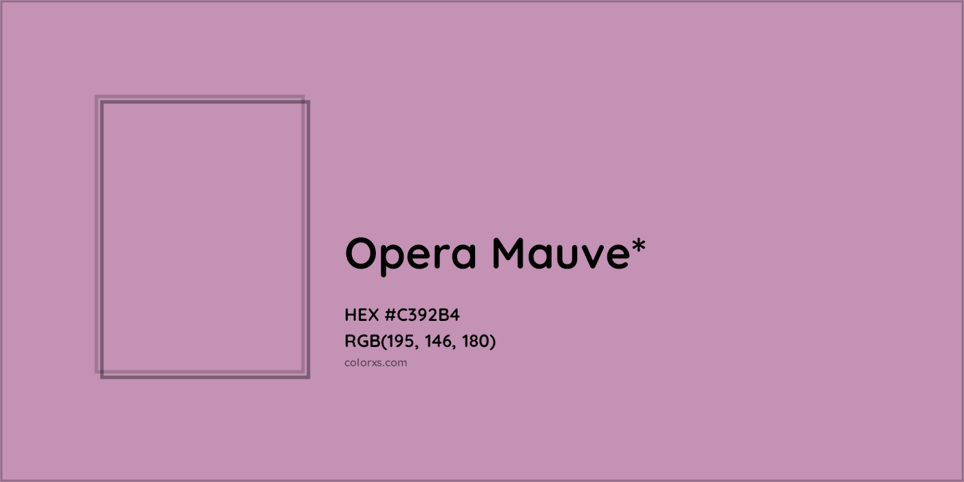 HEX #C392B4 Color Name, Color Code, Palettes, Similar Paints, Images