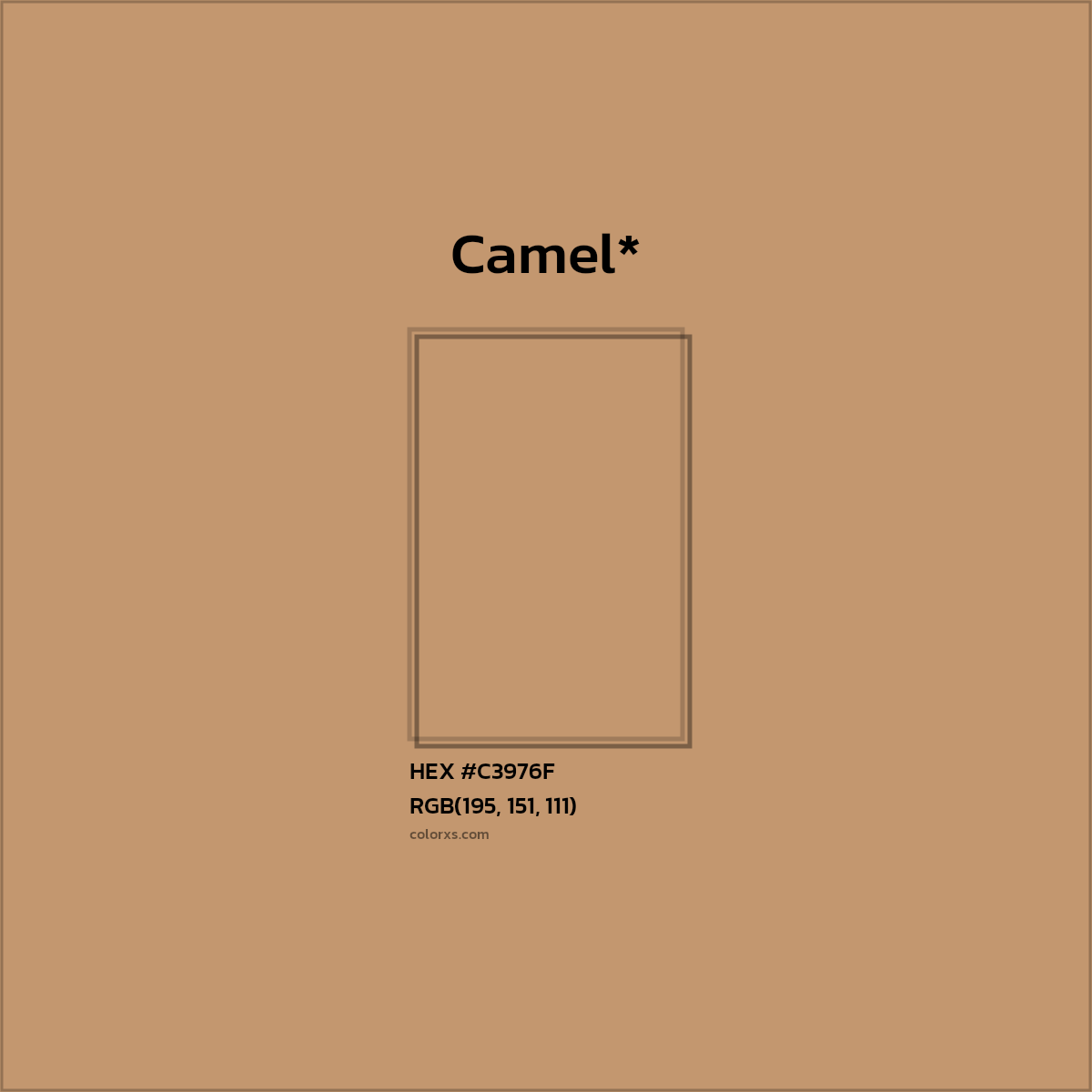 HEX #C3976F Color Name, Color Code, Palettes, Similar Paints, Images