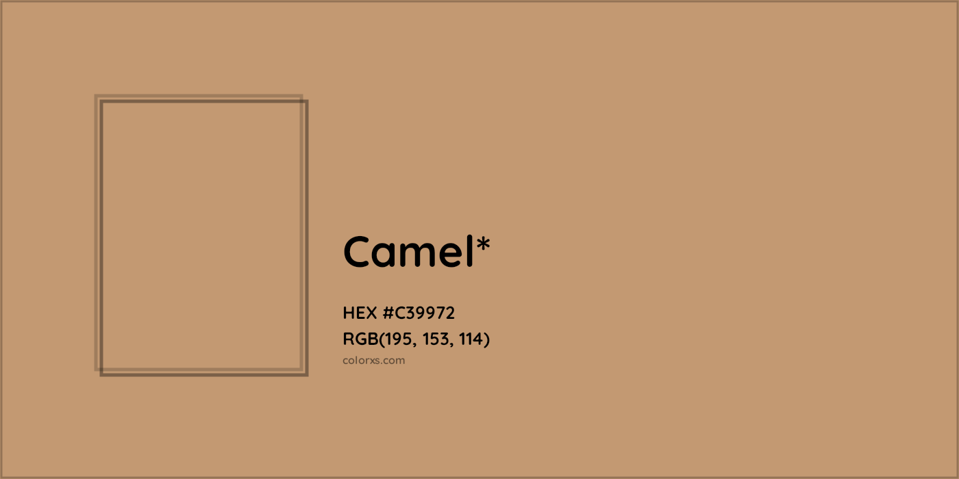 HEX #C39972 Color Name, Color Code, Palettes, Similar Paints, Images