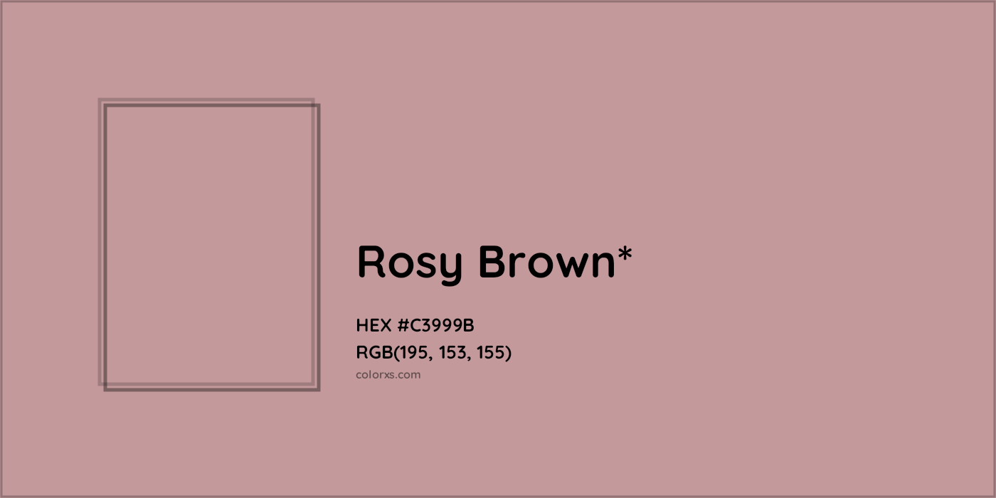 HEX #C3999B Color Name, Color Code, Palettes, Similar Paints, Images