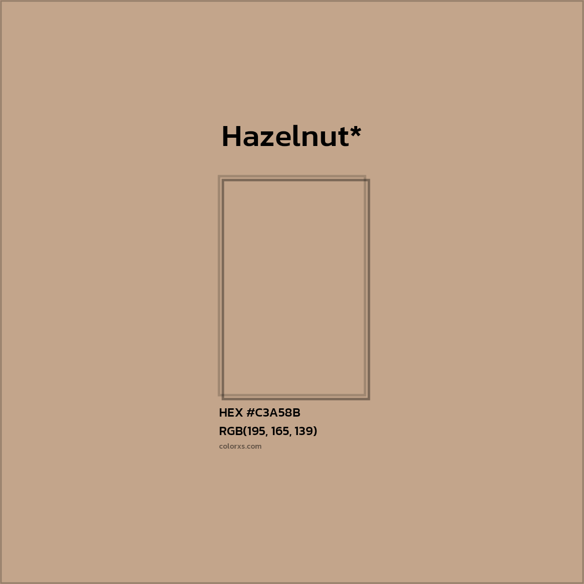 HEX #C3A58B Color Name, Color Code, Palettes, Similar Paints, Images