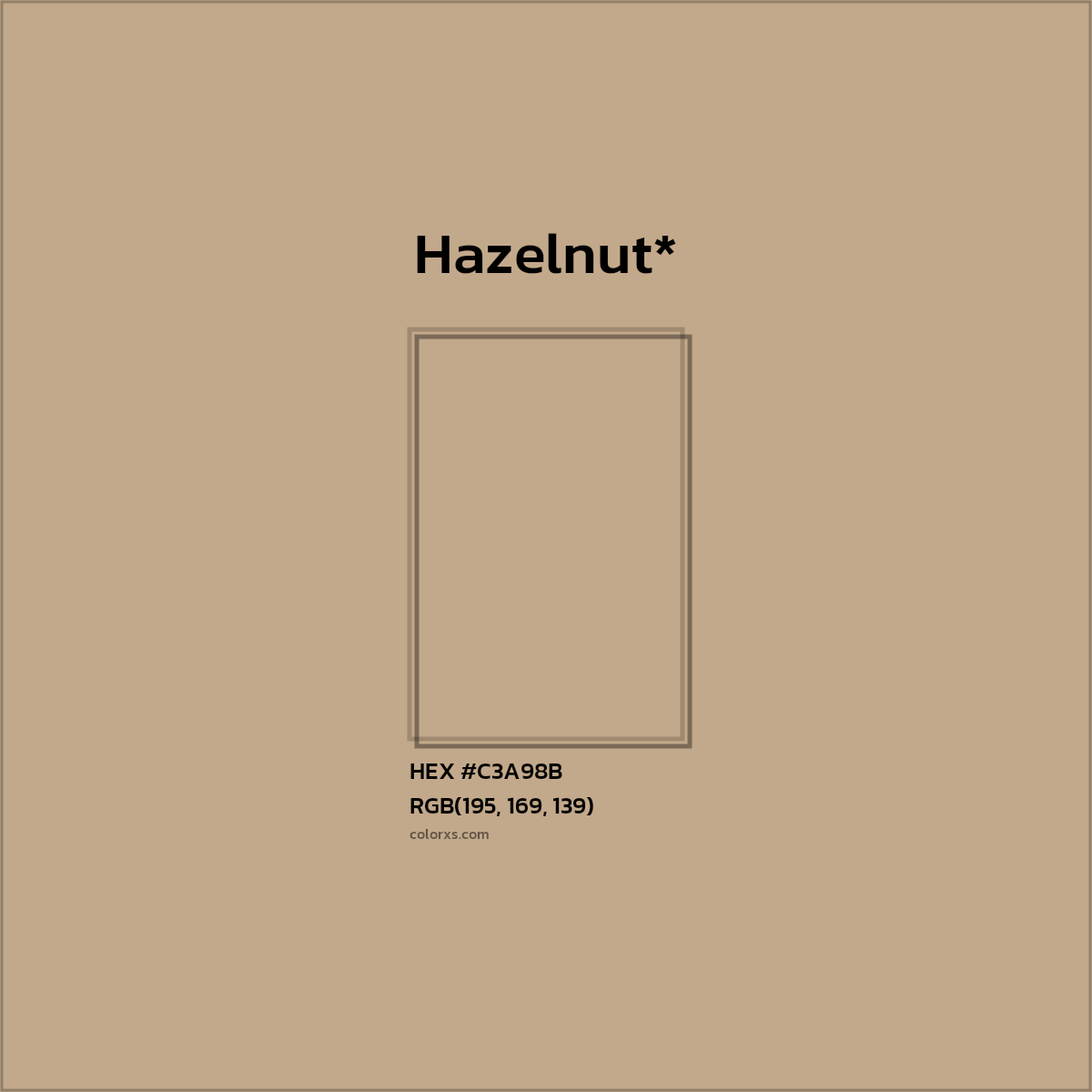 HEX #C3A98B Color Name, Color Code, Palettes, Similar Paints, Images