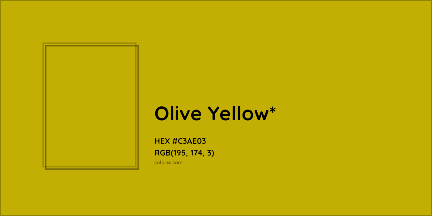HEX #C3AE03 Color Name, Color Code, Palettes, Similar Paints, Images