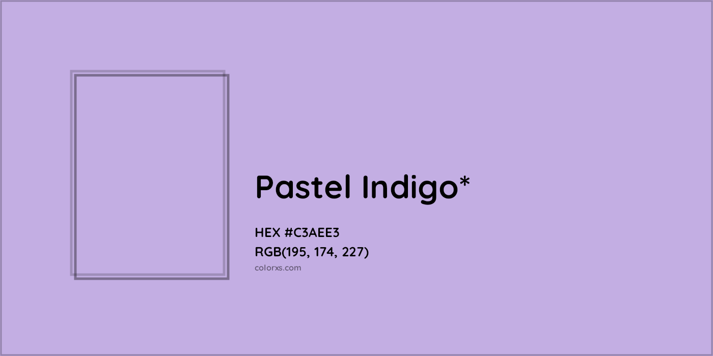 HEX #C3AEE3 Color Name, Color Code, Palettes, Similar Paints, Images