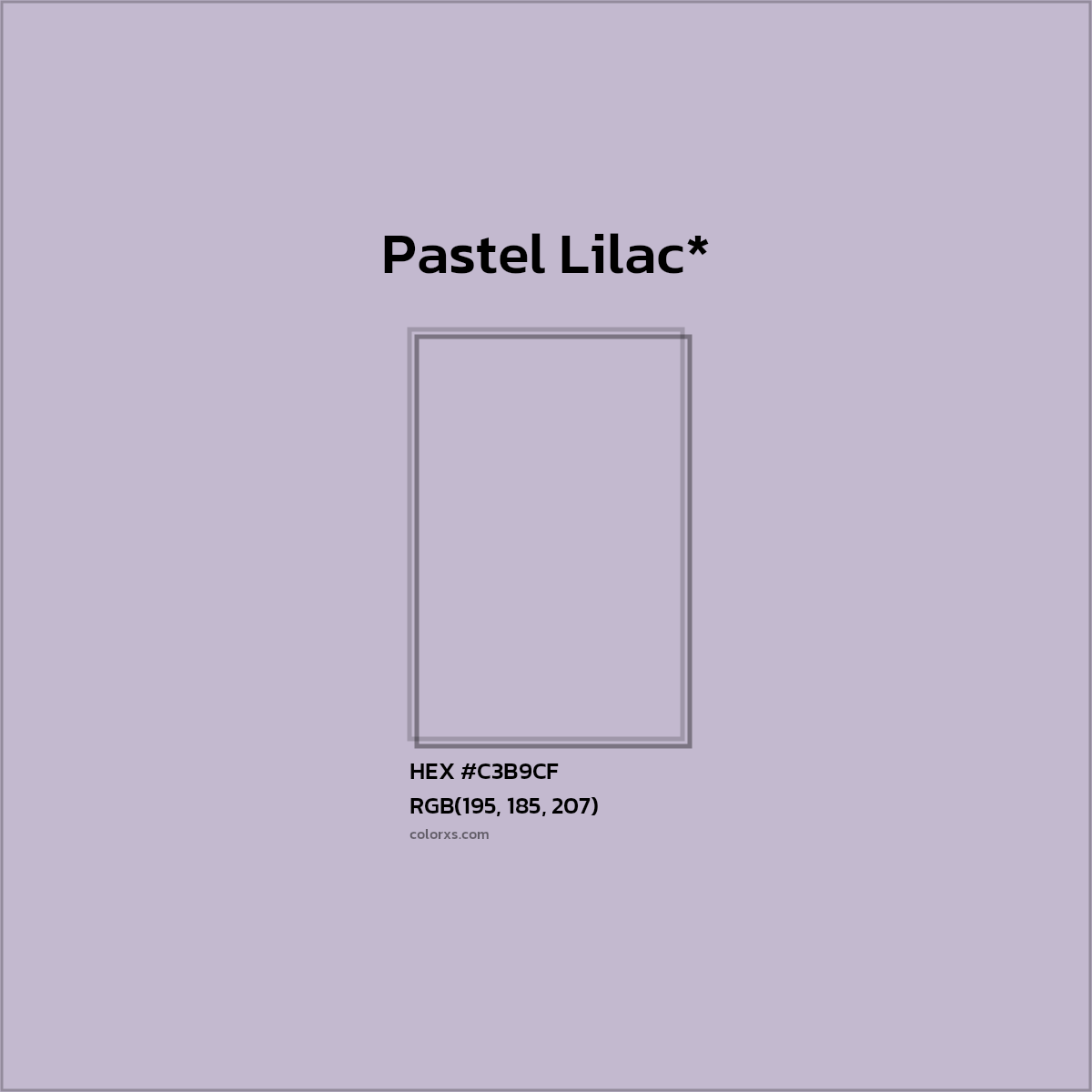HEX #C3B9CF Color Name, Color Code, Palettes, Similar Paints, Images