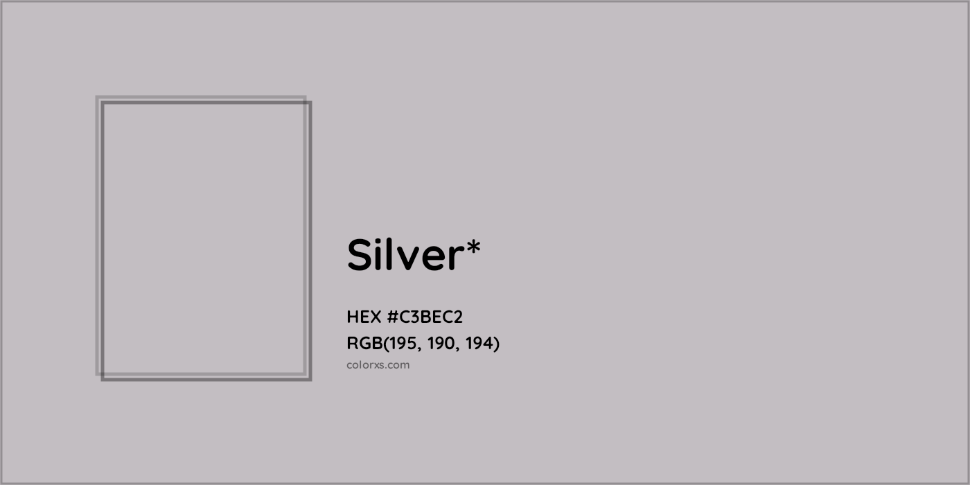 HEX #C3BEC2 Color Name, Color Code, Palettes, Similar Paints, Images