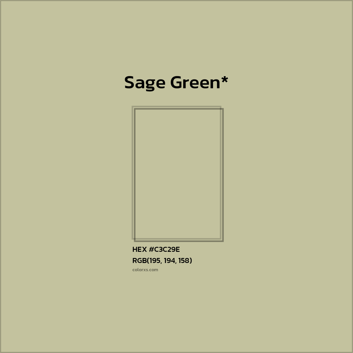 HEX #C3C29E Color Name, Color Code, Palettes, Similar Paints, Images