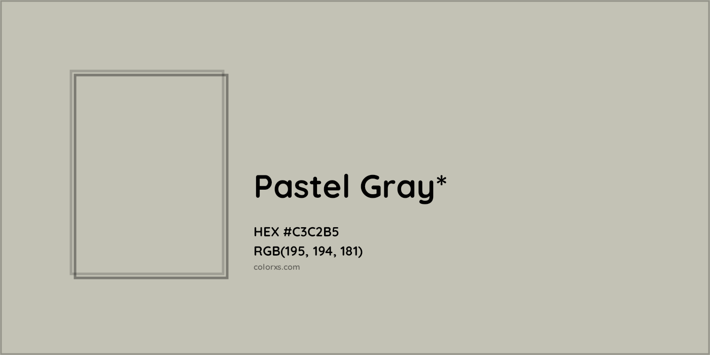 HEX #C3C2B5 Color Name, Color Code, Palettes, Similar Paints, Images