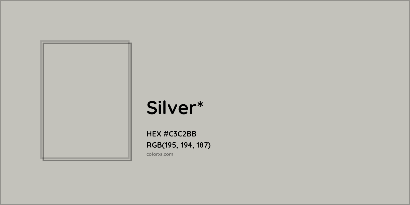 HEX #C3C2BB Color Name, Color Code, Palettes, Similar Paints, Images