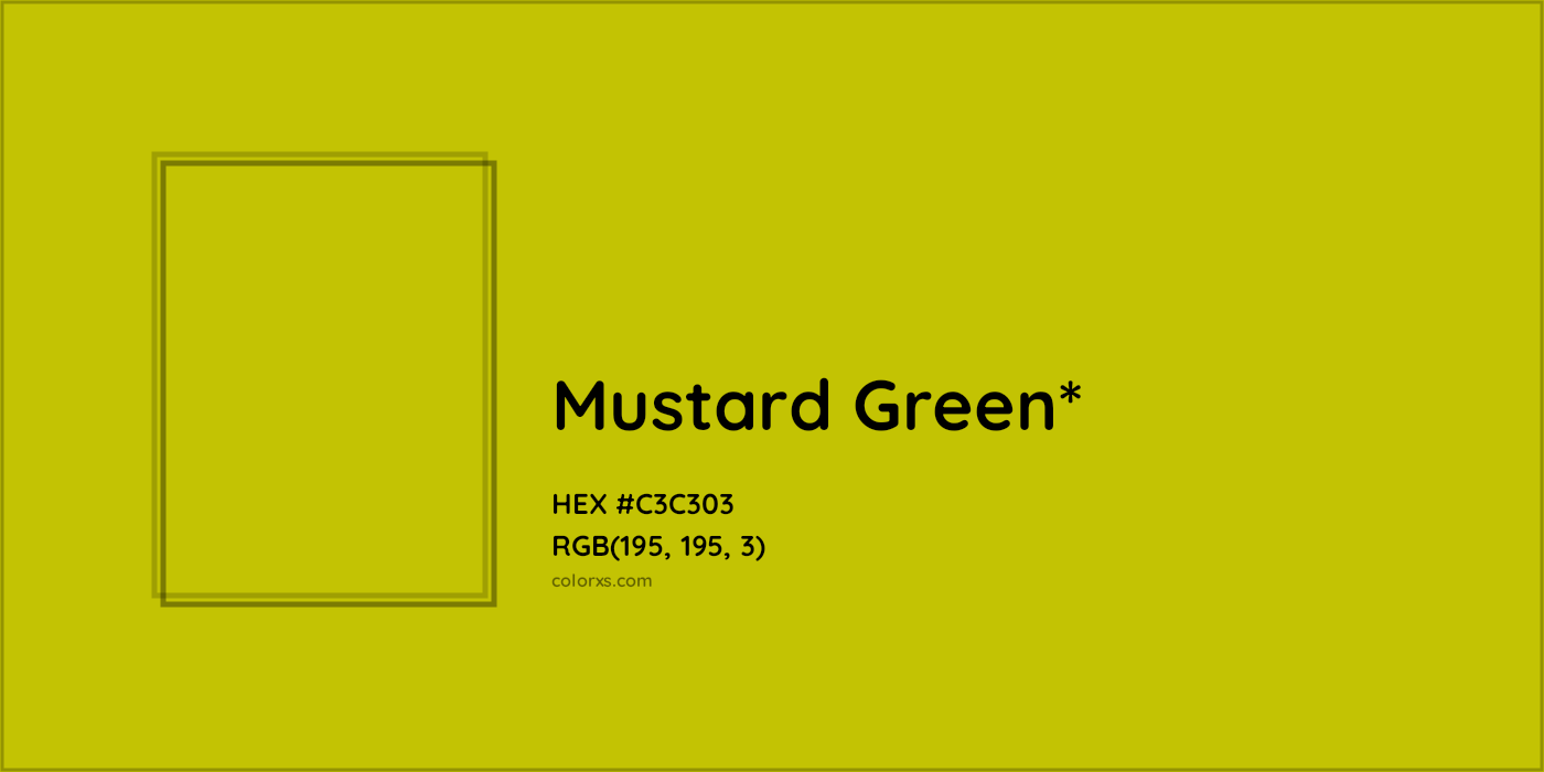 HEX #C3C303 Color Name, Color Code, Palettes, Similar Paints, Images