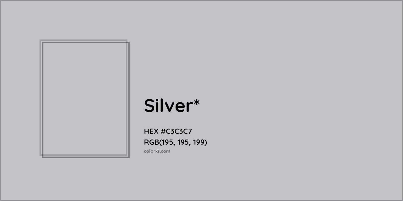 HEX #C3C3C7 Color Name, Color Code, Palettes, Similar Paints, Images