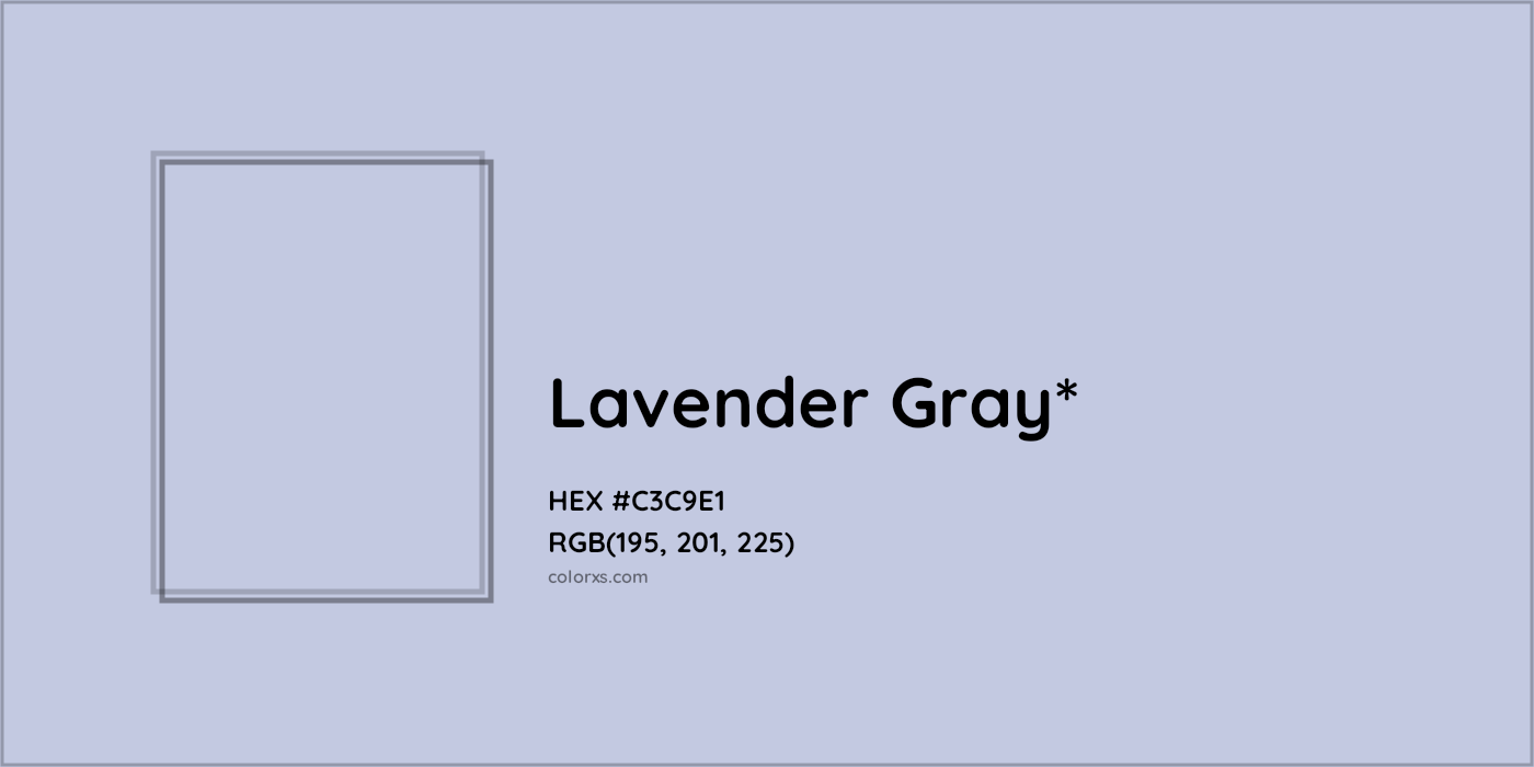 HEX #C3C9E1 Color Name, Color Code, Palettes, Similar Paints, Images