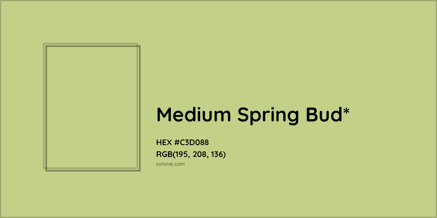HEX #C3D088 Color Name, Color Code, Palettes, Similar Paints, Images