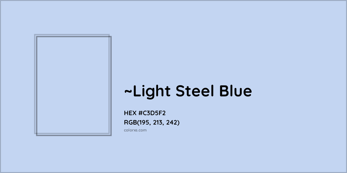 HEX #C3D5F2 Color Name, Color Code, Palettes, Similar Paints, Images