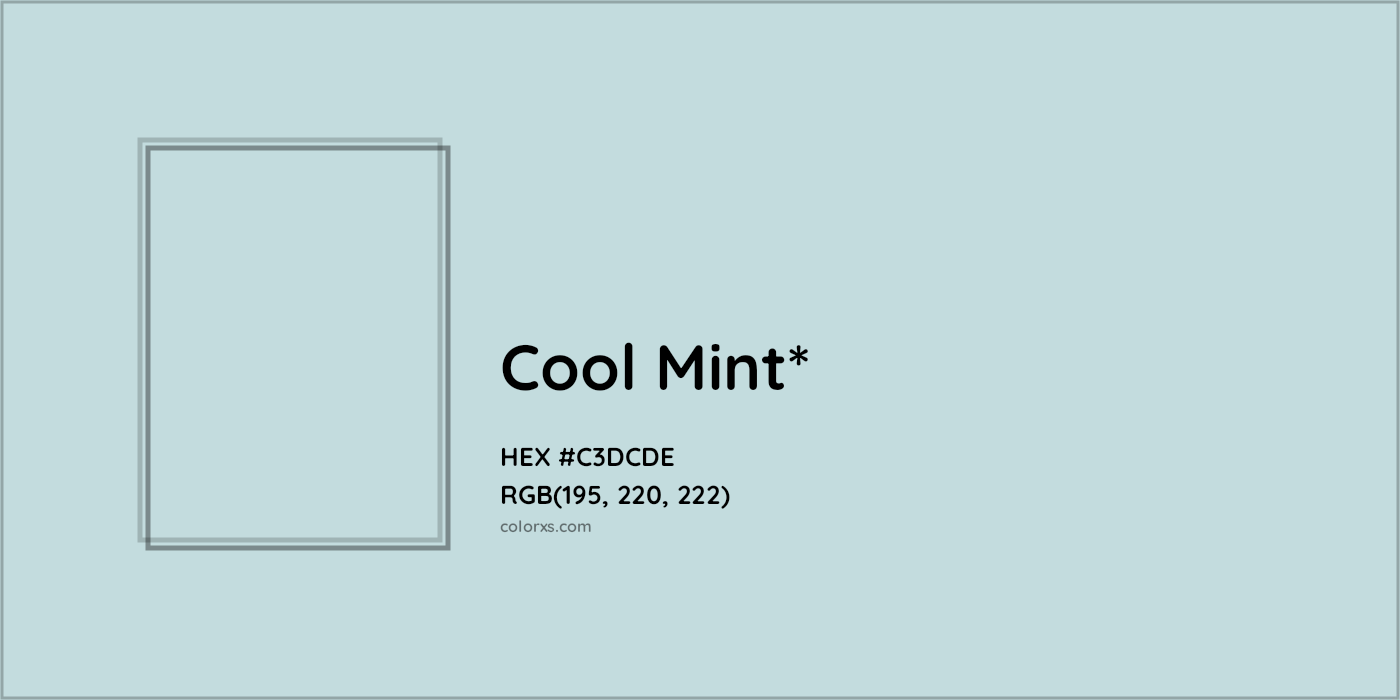 HEX #C3DCDE Color Name, Color Code, Palettes, Similar Paints, Images