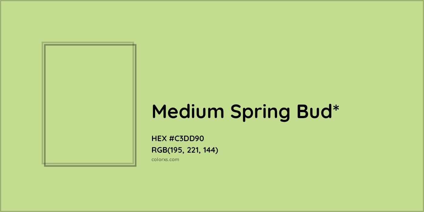 HEX #C3DD90 Color Name, Color Code, Palettes, Similar Paints, Images