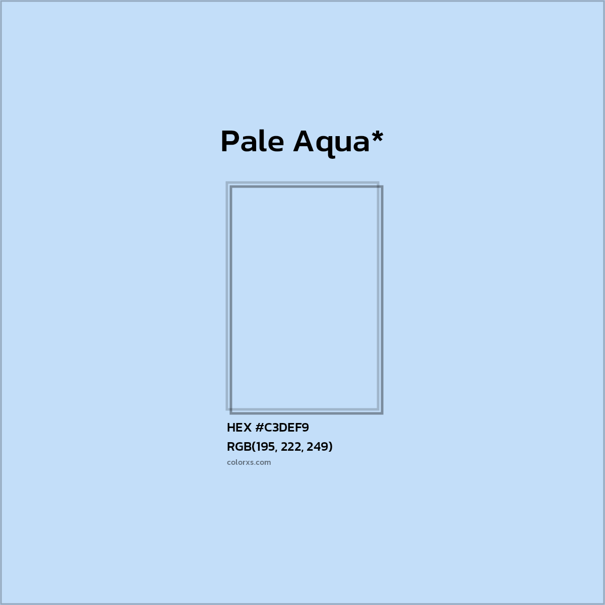 HEX #C3DEF9 Color Name, Color Code, Palettes, Similar Paints, Images