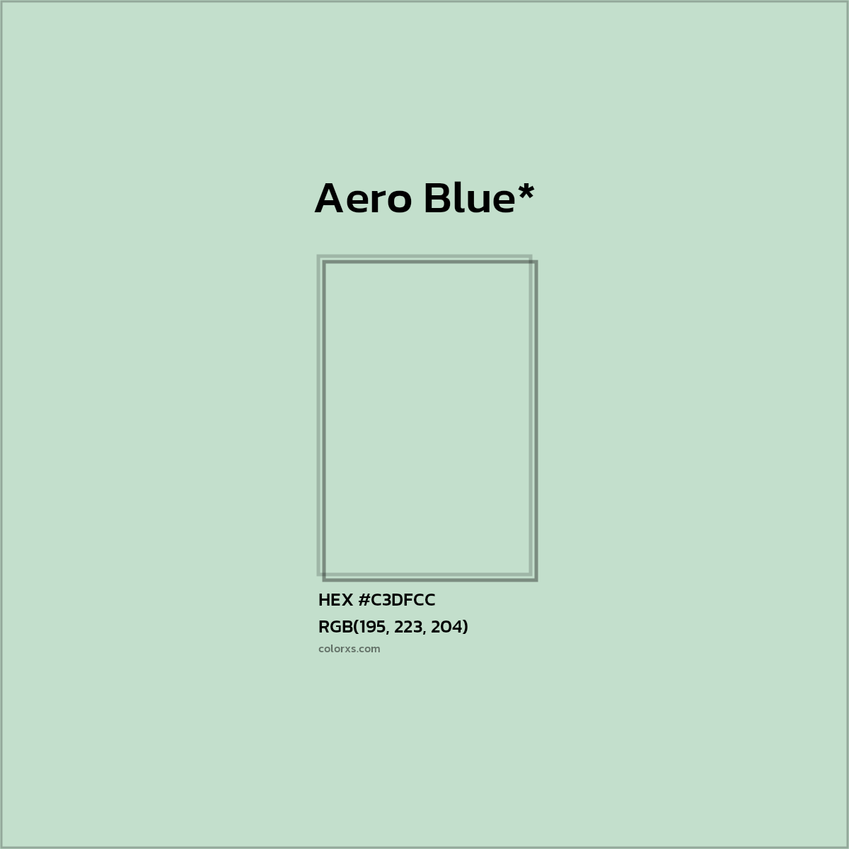 HEX #C3DFCC Color Name, Color Code, Palettes, Similar Paints, Images