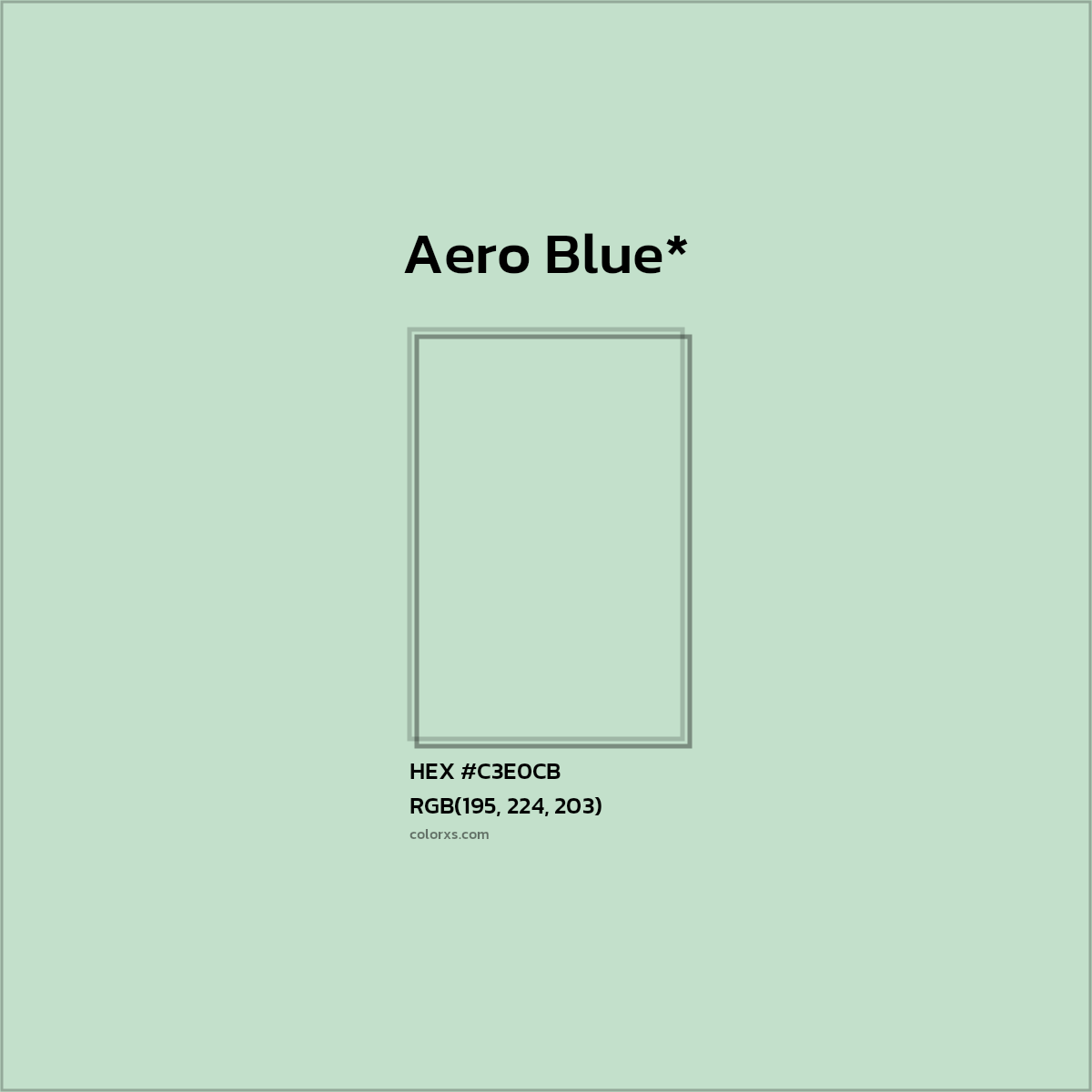 HEX #C3E0CB Color Name, Color Code, Palettes, Similar Paints, Images