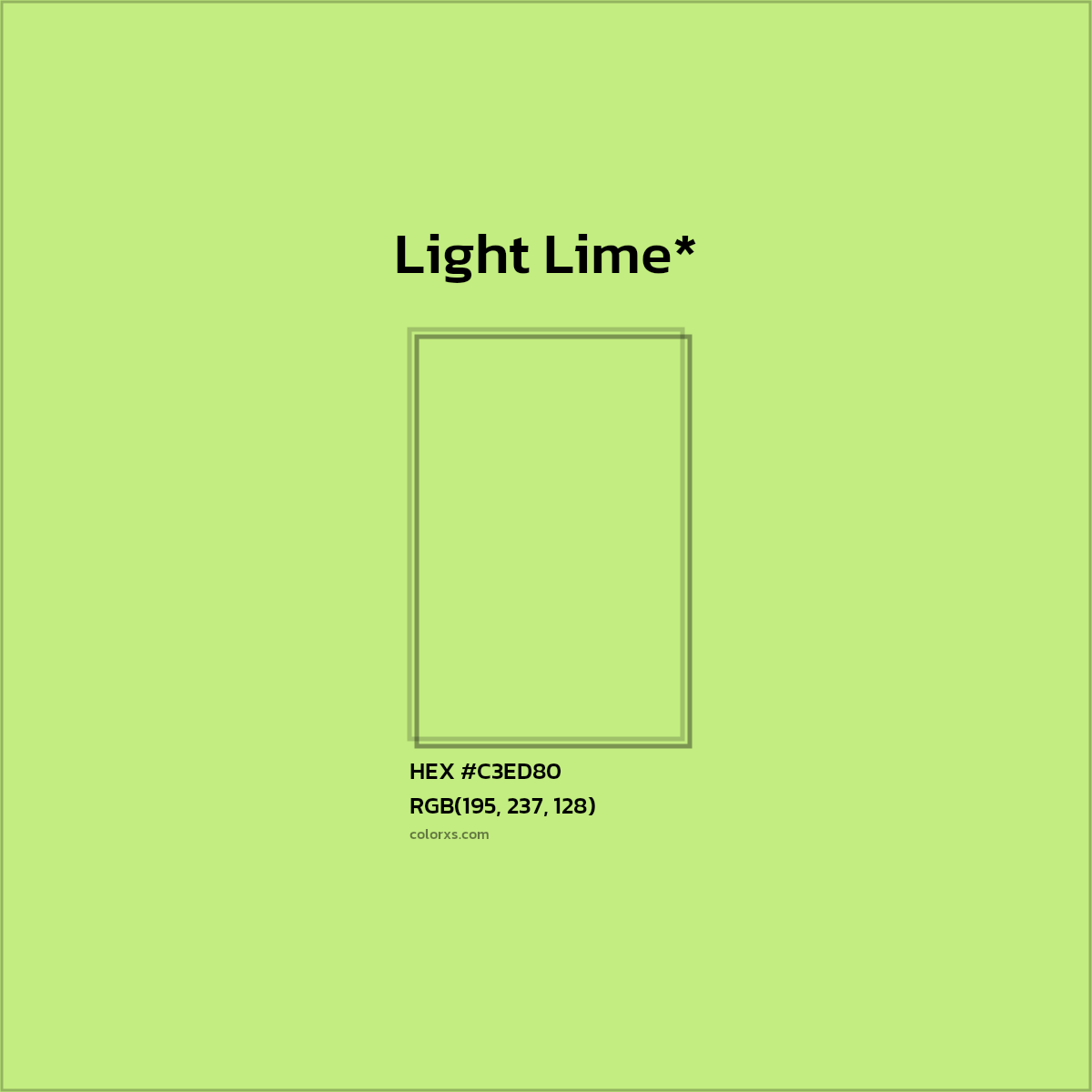 HEX #C3ED80 Color Name, Color Code, Palettes, Similar Paints, Images