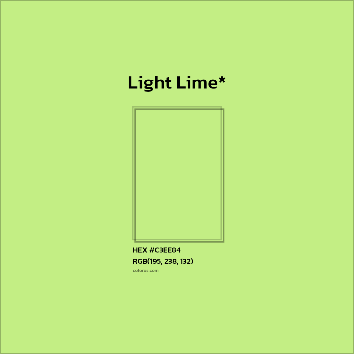 HEX #C3EE84 Color Name, Color Code, Palettes, Similar Paints, Images