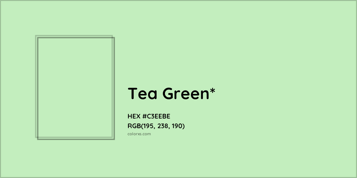 HEX #C3EEBE Color Name, Color Code, Palettes, Similar Paints, Images