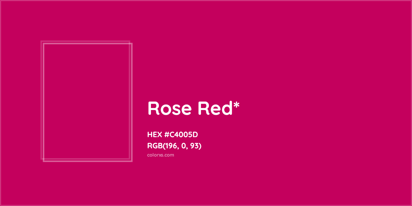 HEX #C4005D Color Name, Color Code, Palettes, Similar Paints, Images