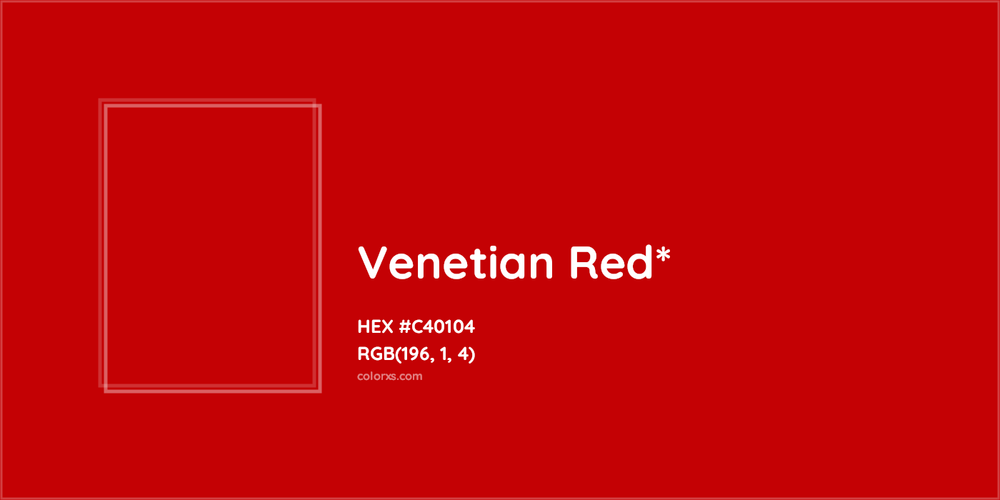 HEX #C40104 Color Name, Color Code, Palettes, Similar Paints, Images