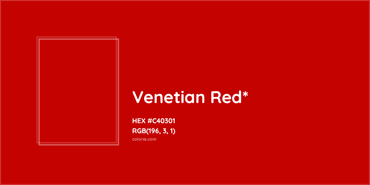 HEX #C40301 Color Name, Color Code, Palettes, Similar Paints, Images