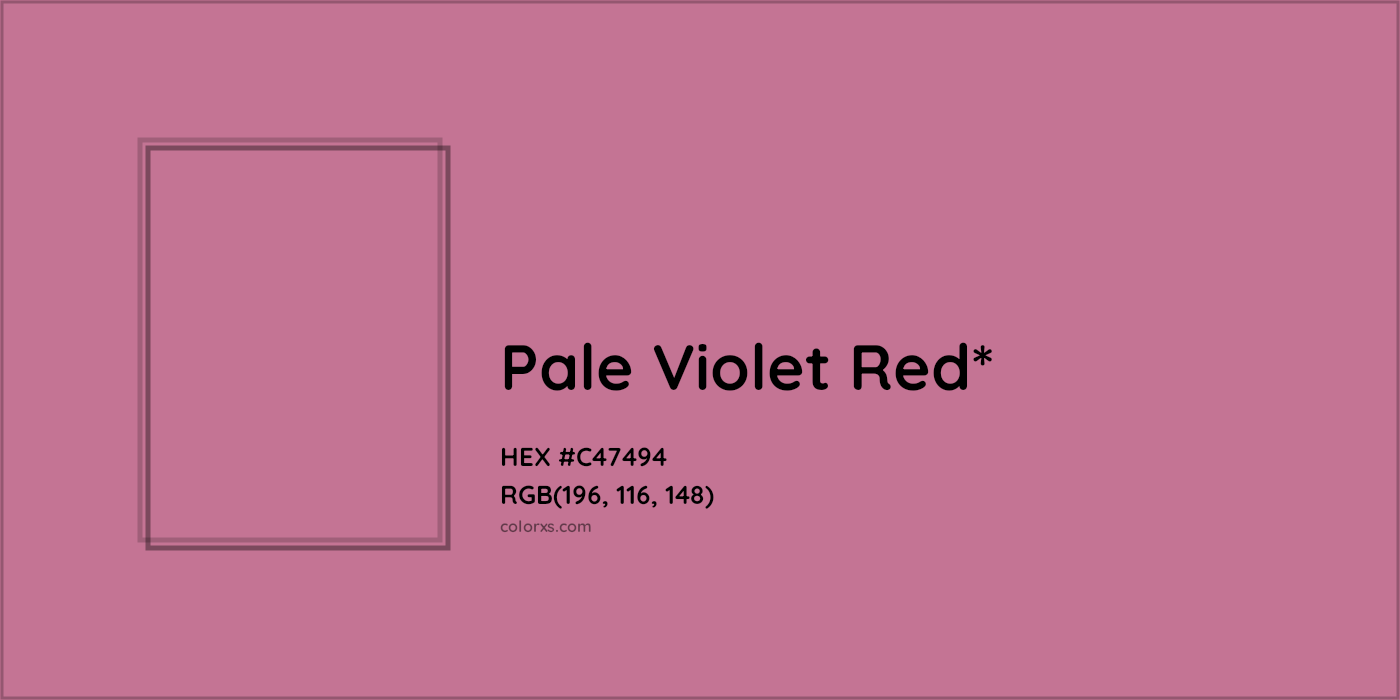 HEX #C47494 Color Name, Color Code, Palettes, Similar Paints, Images
