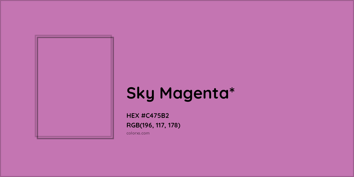 HEX #C475B2 Color Name, Color Code, Palettes, Similar Paints, Images