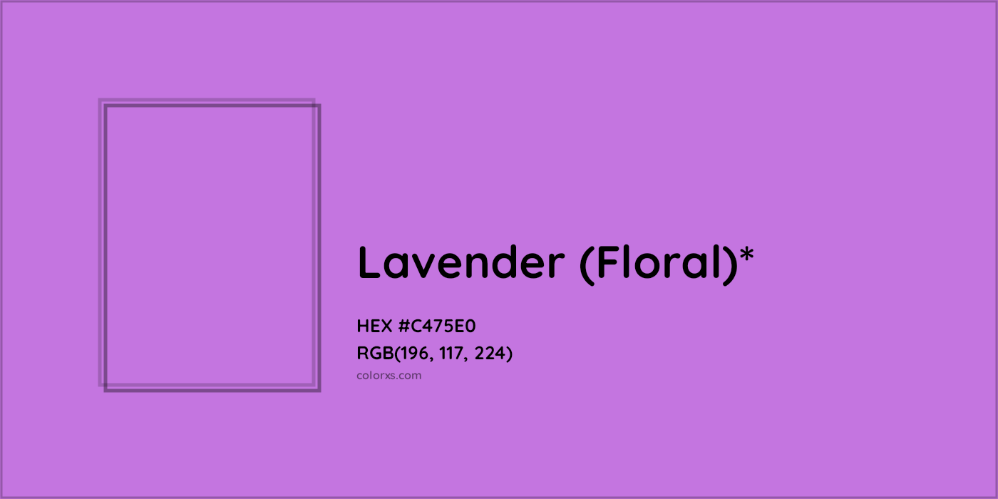 HEX #C475E0 Color Name, Color Code, Palettes, Similar Paints, Images