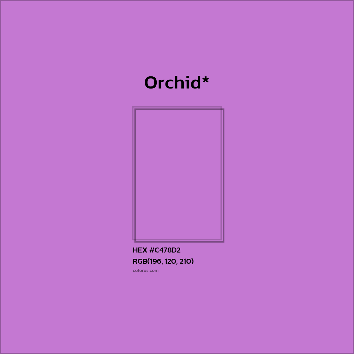 HEX #C478D2 Color Name, Color Code, Palettes, Similar Paints, Images