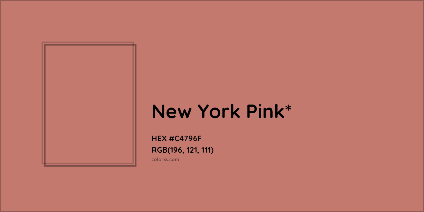 HEX #C4796F Color Name, Color Code, Palettes, Similar Paints, Images