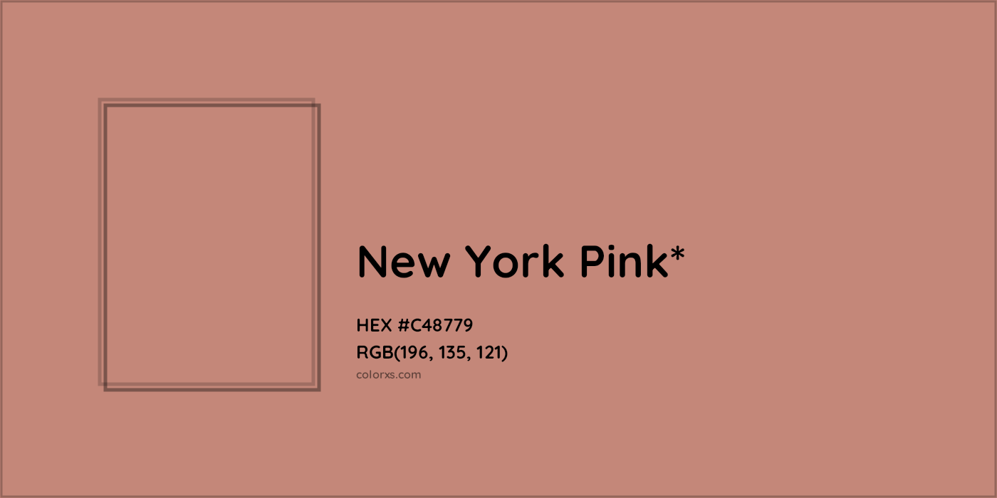 HEX #C48779 Color Name, Color Code, Palettes, Similar Paints, Images