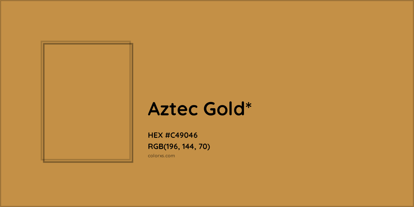 HEX #C49046 Color Name, Color Code, Palettes, Similar Paints, Images