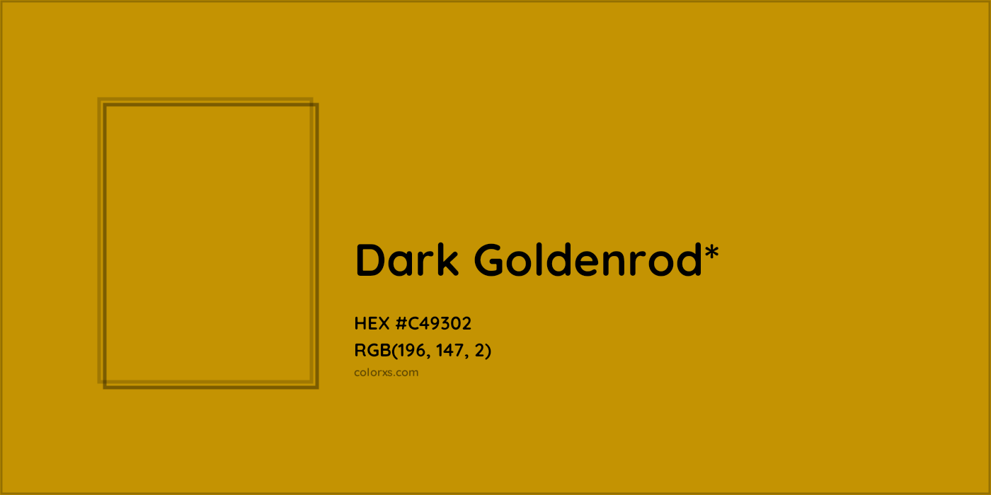 HEX #C49302 Color Name, Color Code, Palettes, Similar Paints, Images