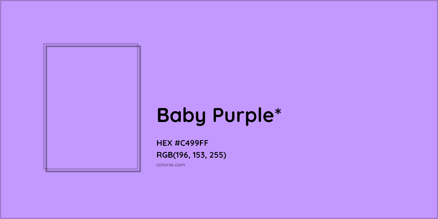 HEX #C499FF Color Name, Color Code, Palettes, Similar Paints, Images