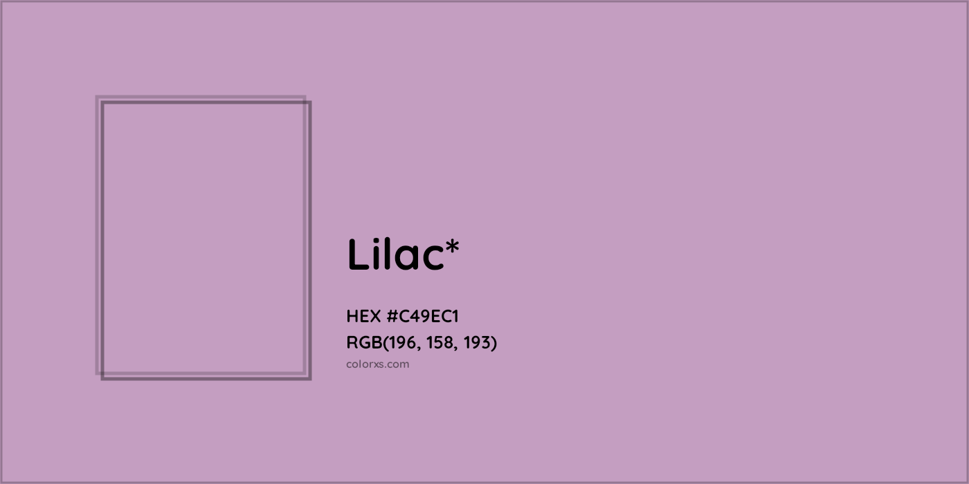 HEX #C49EC1 Color Name, Color Code, Palettes, Similar Paints, Images