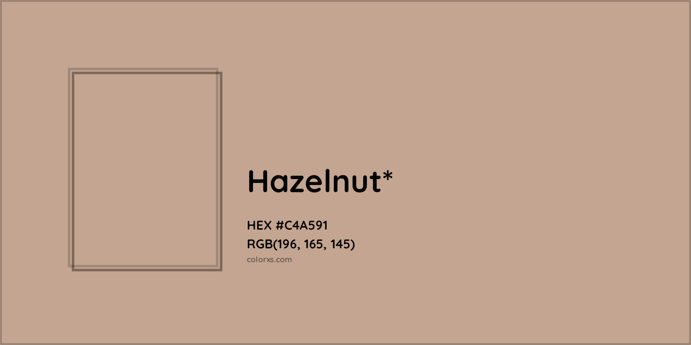HEX #C4A591 Color Name, Color Code, Palettes, Similar Paints, Images