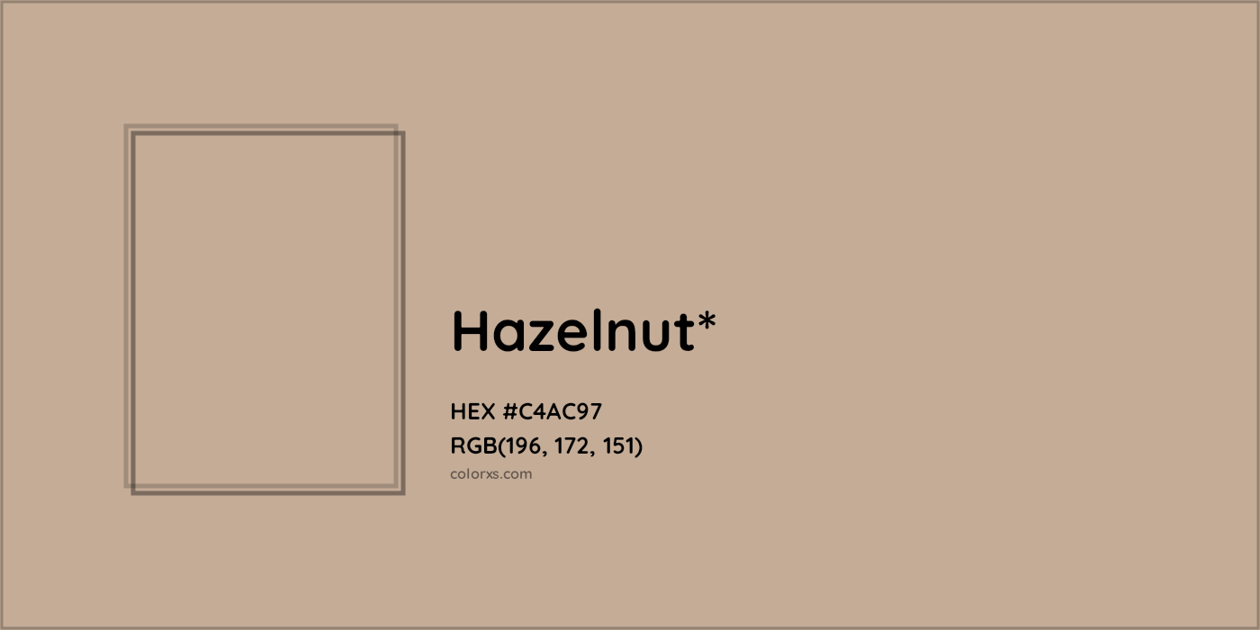 HEX #C4AC97 Color Name, Color Code, Palettes, Similar Paints, Images