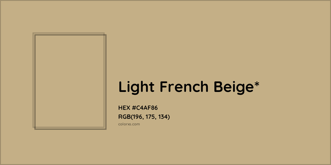 HEX #C4AF86 Color Name, Color Code, Palettes, Similar Paints, Images